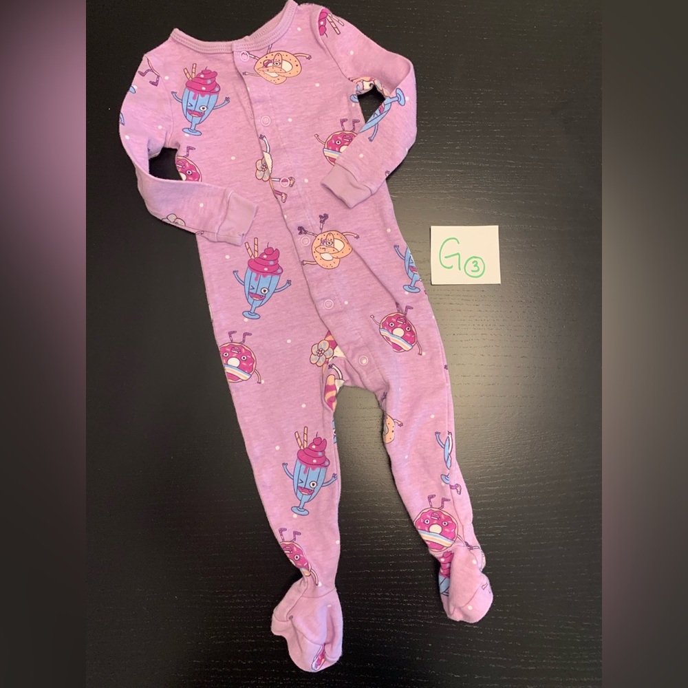 ⭐️2/$8.00⭐️ Joe Fresh 6-12m Purple Cotten Sleeper